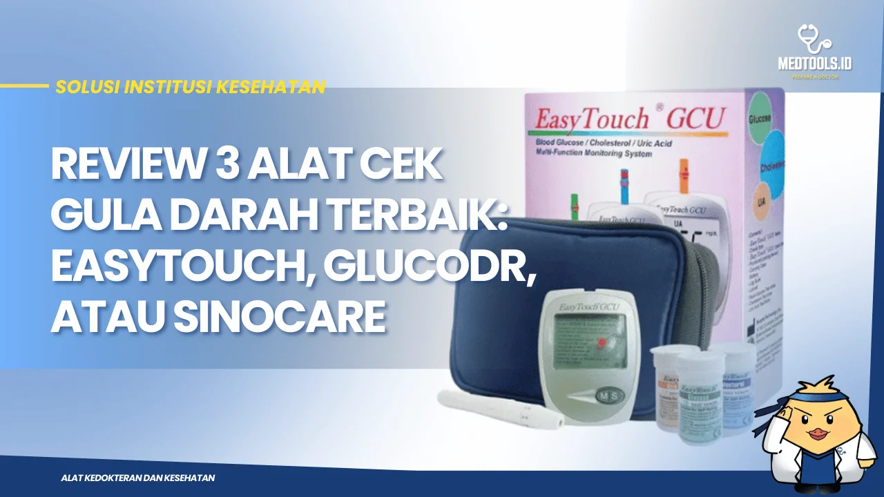 Review 3 Alat Cek Gula Darah Terbaik: EasyTouch, GlucoDr, atau Sinocare