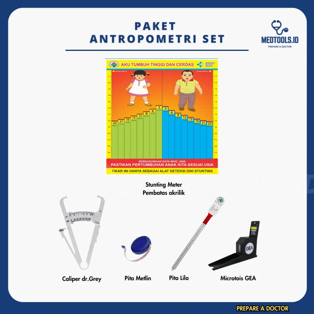 Paket Antropometri Kit [ Stunting Kit / Alat Penilaian Status Gizi ] - Medtools view 5