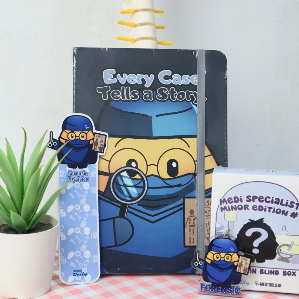 Medi Specialist Packages [Paket dr. Spesialis Gantungan Kunci + Pembatas Buku + Notebook] - Medtools view 5