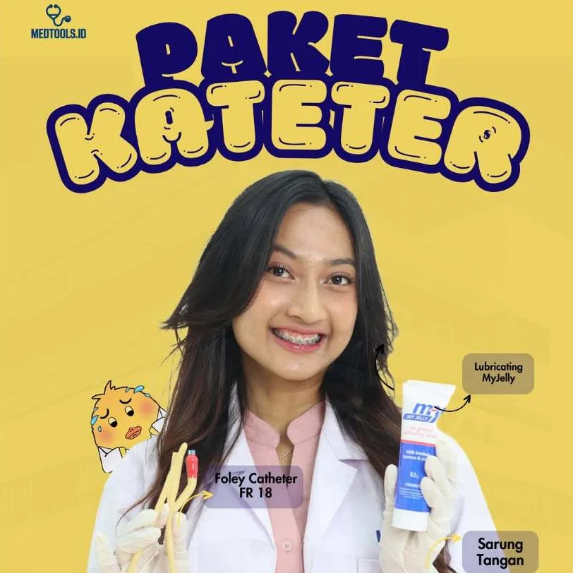 Paket Kateter Teman [ Kateter Urine + Lubrican Gel ] - Medtools view 4