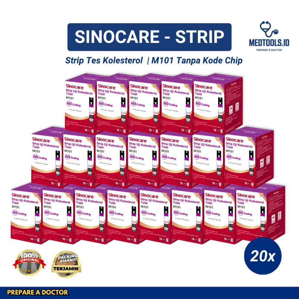 Paket Hemat Strip Sinocare 10 Box, 20 Box, 30 Box, 40 Box view 3