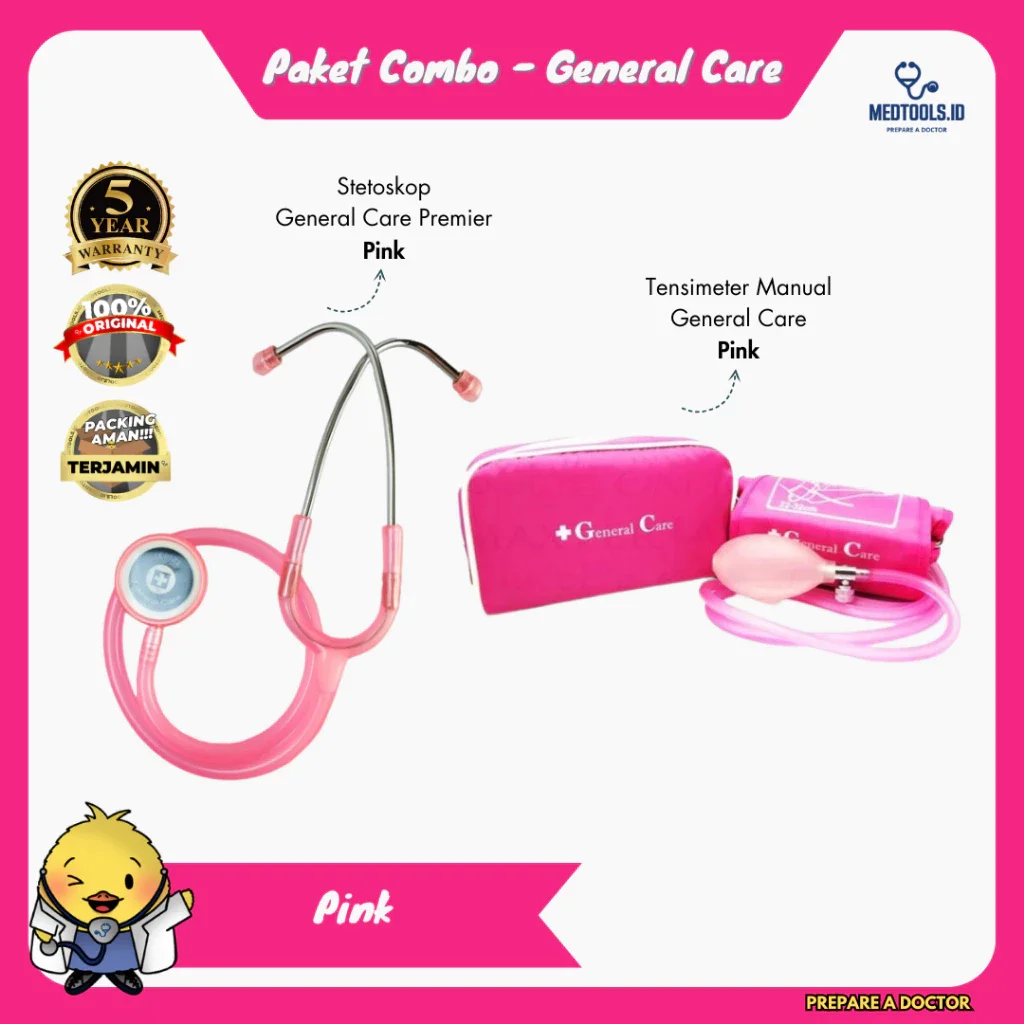 Paket Combo General Care [ Stetoskop General Care premier + Tensimeter General Care ] - Medtools view 4