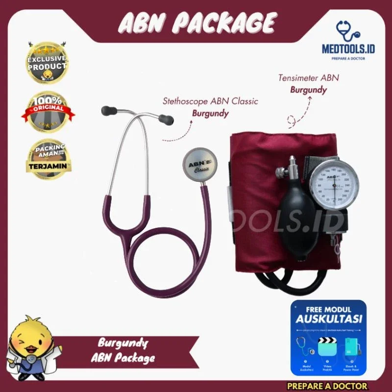 Paket ABN [ Stetoskop ABN + Tensimeter ABN Spectrum ] - Medtools view 5
