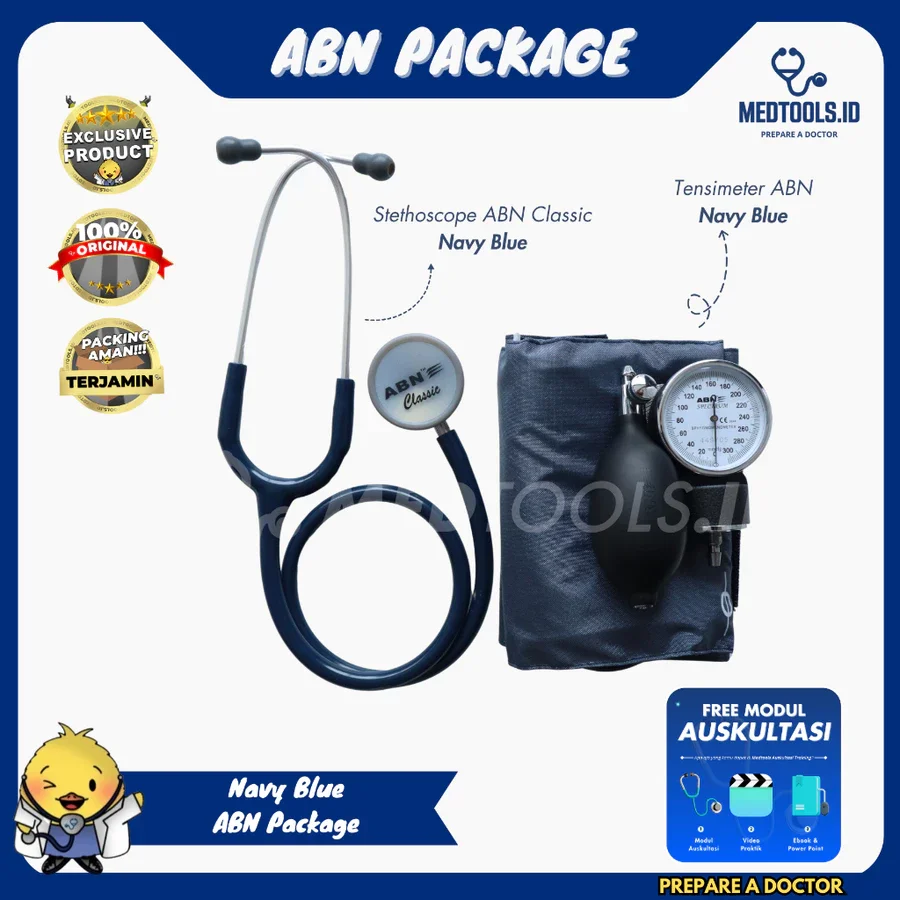 Paket ABN [ Stetoskop ABN + Tensimeter ABN Spectrum ] - Medtools view 7