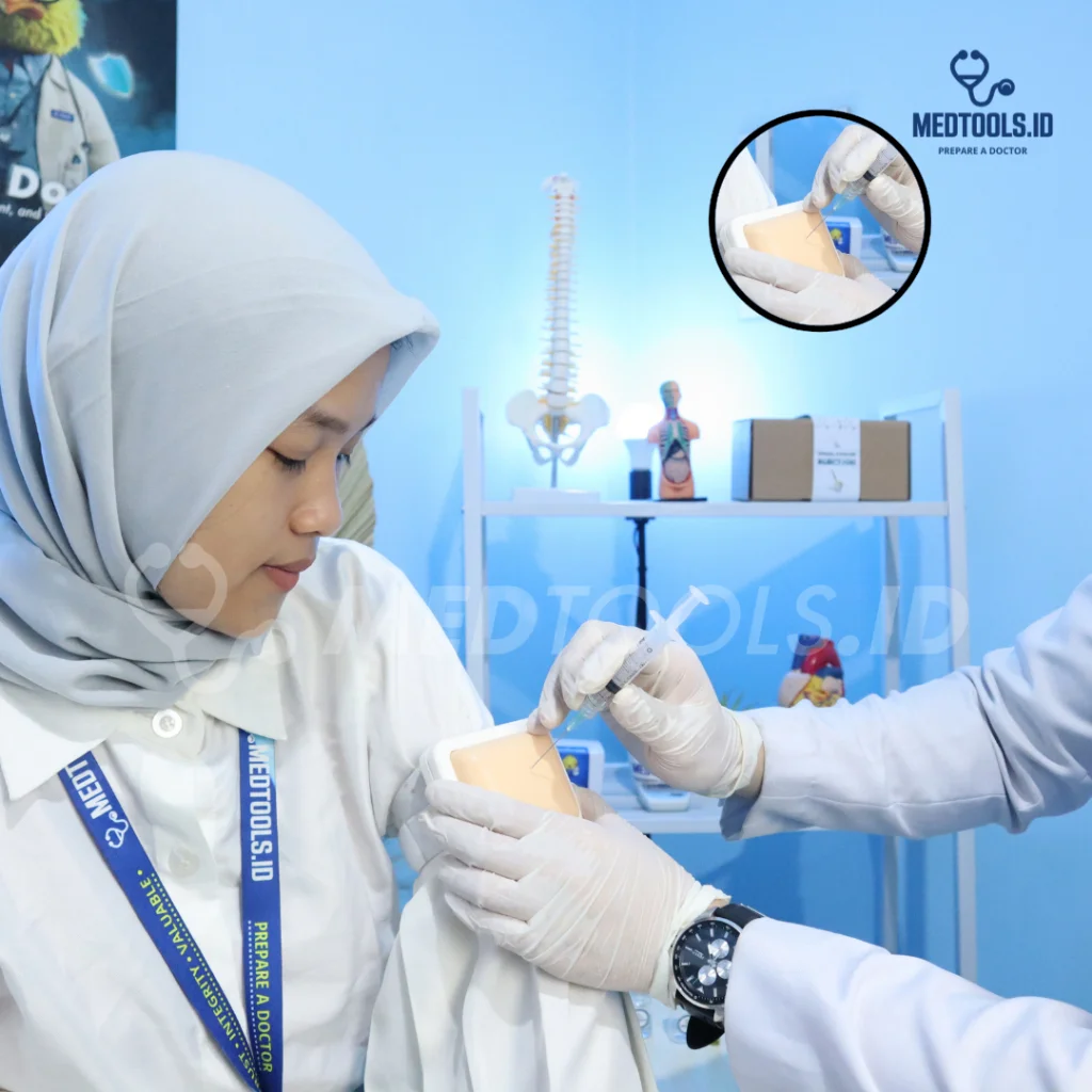 Paket Injeksi Teman [ Injection Training / Latihan Suntik / Spuit / Injection Pad ] - Medtools view 4